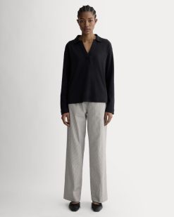 The Easy Pant | Canvas Tan / Navy