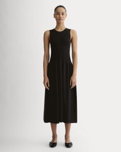 The Knit Crew Dress | Black