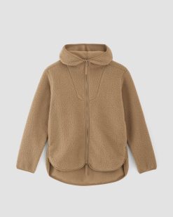 Alternative view of The ReNew Fleece Full-Zip Hoodie | Tiger's Eye