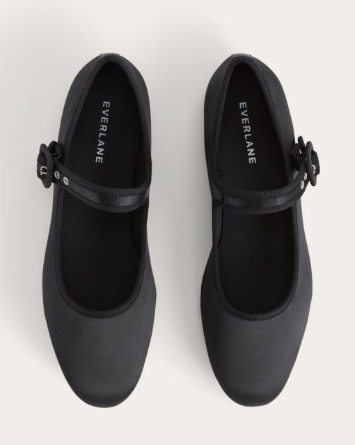 Alternative view of The Day Buckle Mary Jane | Black Satin