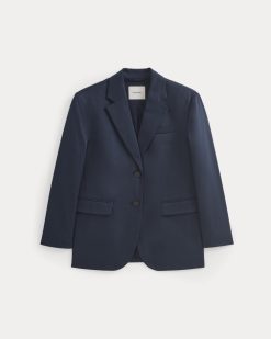 Alternative view of Tailored Drape Blazer | Navy