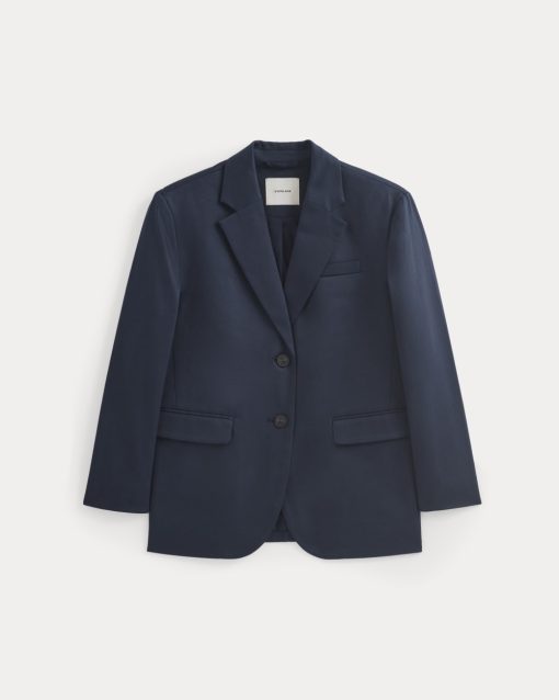 Alternative view of Tailored Drape Blazer | Navy
