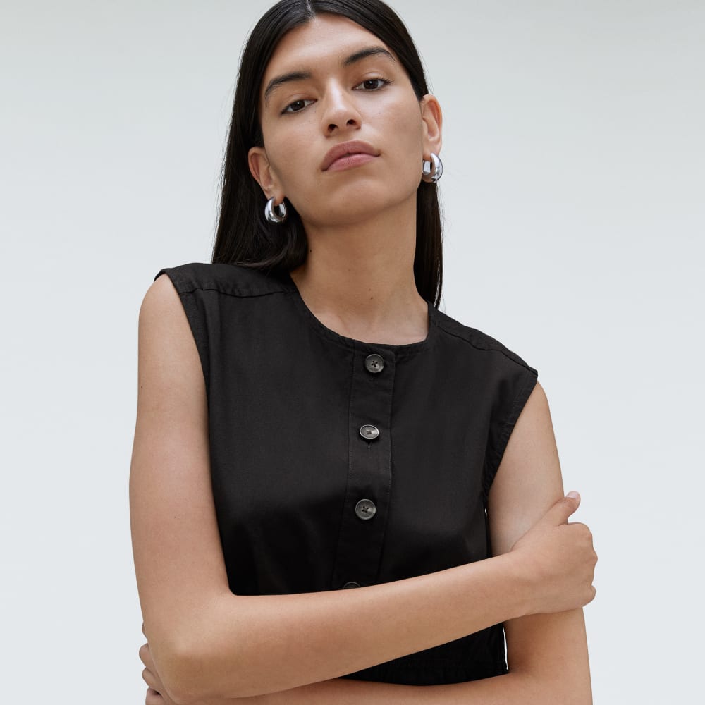 The Tiered Midi Dress | Black - Image 4