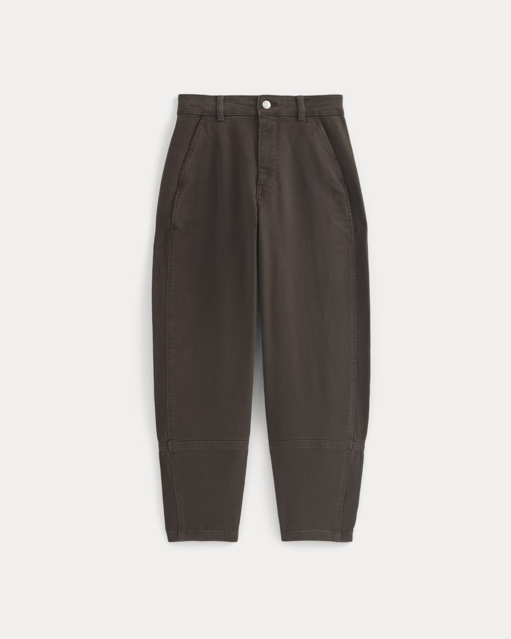 The Utility Barrel Pant | Dark Chocolate | Regular - Image 2