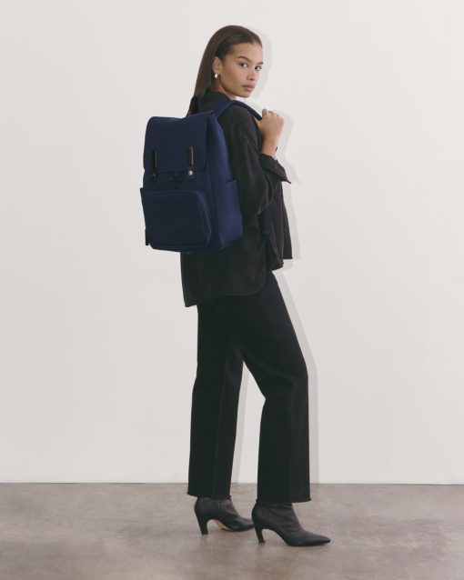 Alternative view of The Canvas Backpack | Navy