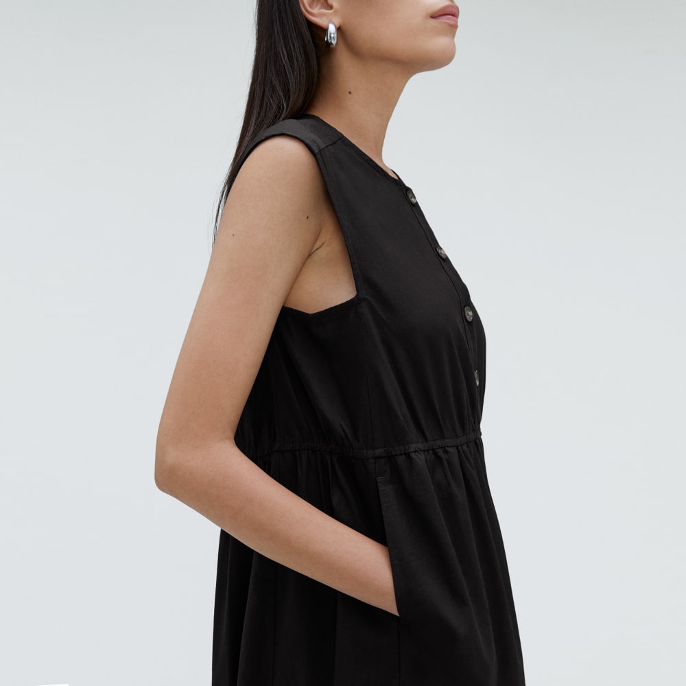 The Tiered Midi Dress | Black - Image 5