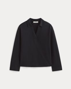 Alternative view of The Mariner Rugby Top | Black