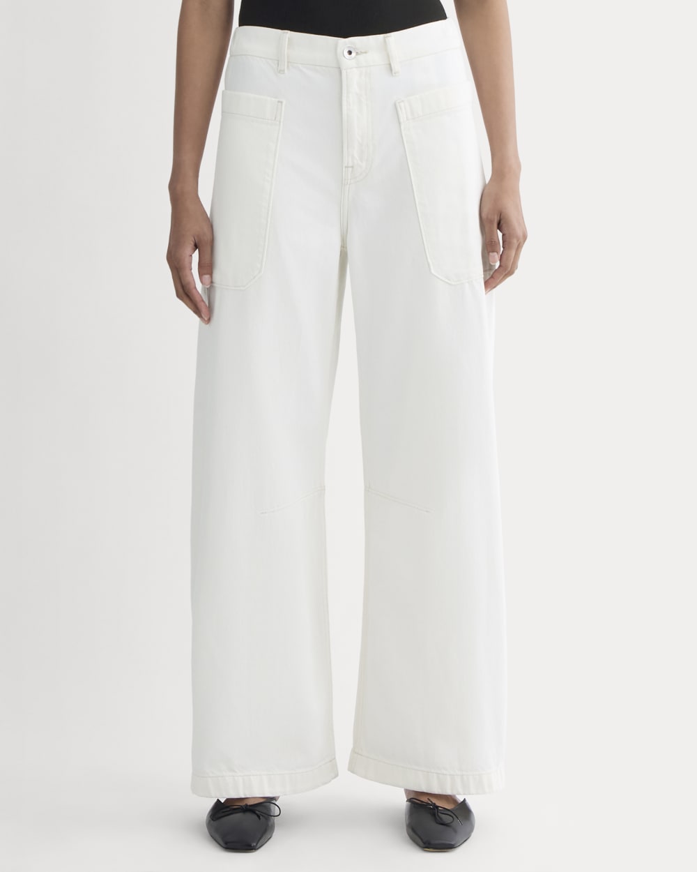 The Gardener Pull-On Jean | Bone - Image 3