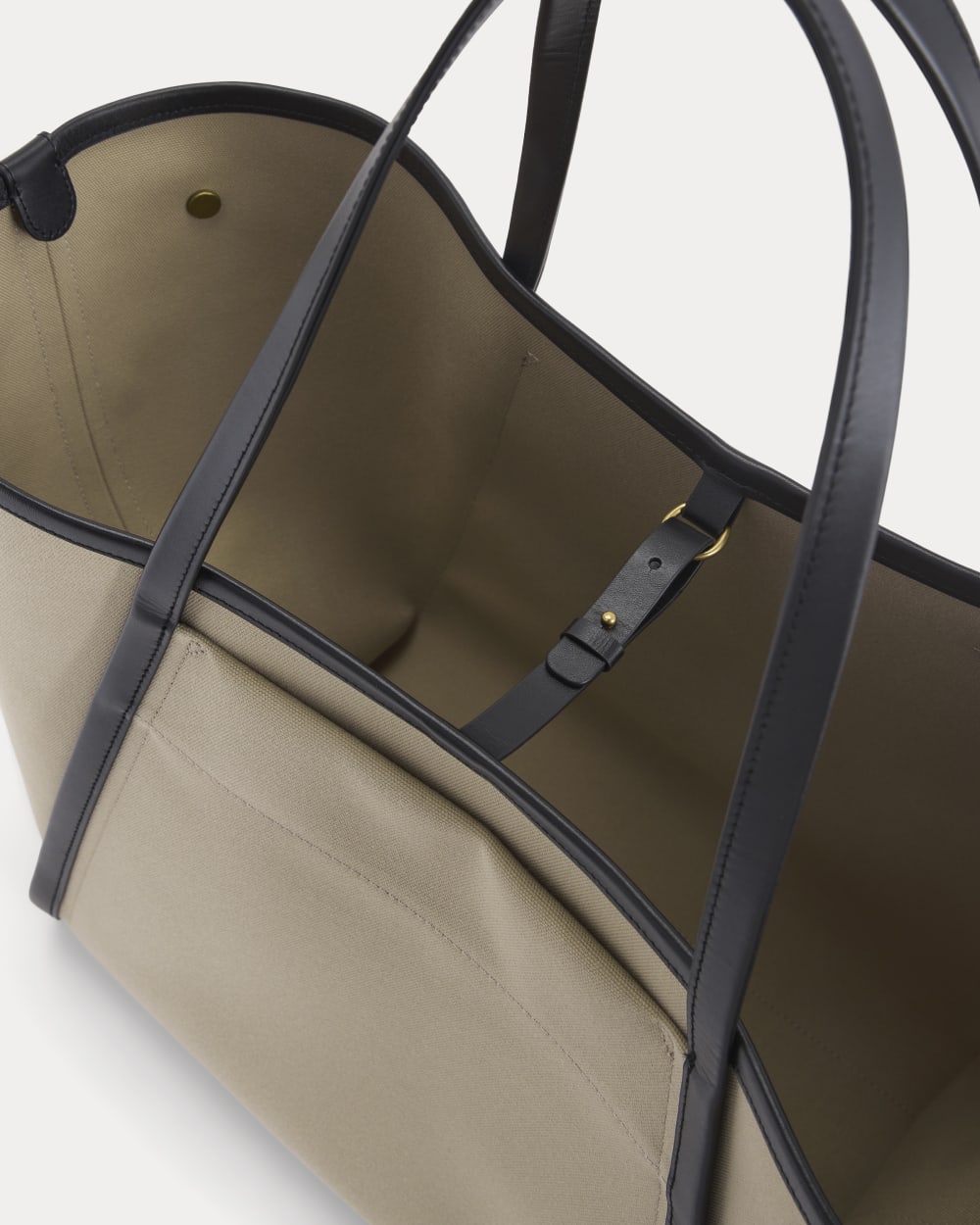 Canvas Lug Tote | Trench Coat Khaki - Image 3