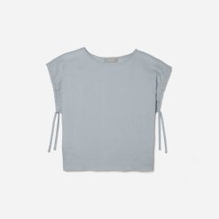 The Drawstring Tunic | Sky