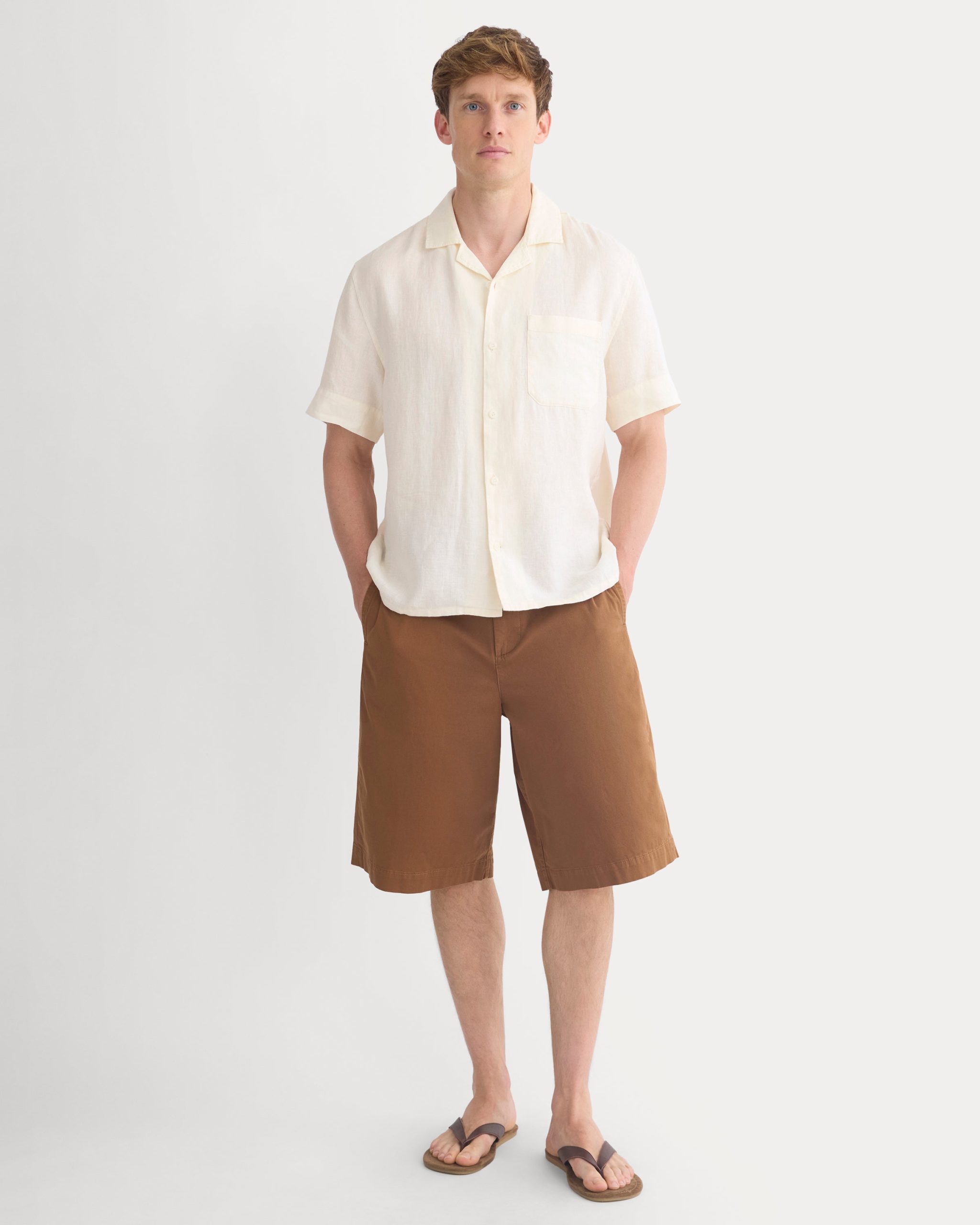 Oversized Short | Toffee
