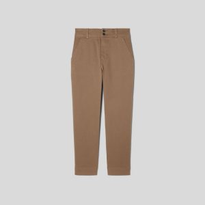 Alternative view of The Organic Straight-Leg Pant | Toasted Coconut