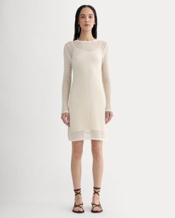 The Lace Knit Mini Dress | Birch