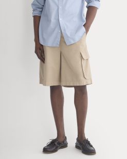 Pull-On Cargo Short | Trench Coat Khaki