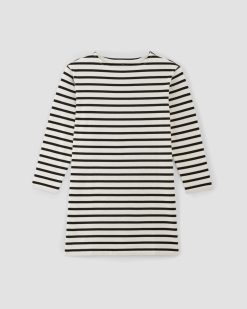 Alternative view of The Mariner Dress | Bone / Black