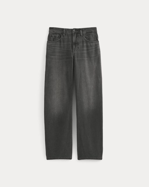 Alternative view of Loose Curve Jean | Carbon Midnight
