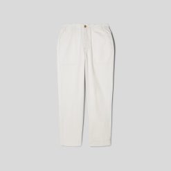 Alternative view of The Organic Cotton Herringbone Pant | Bone