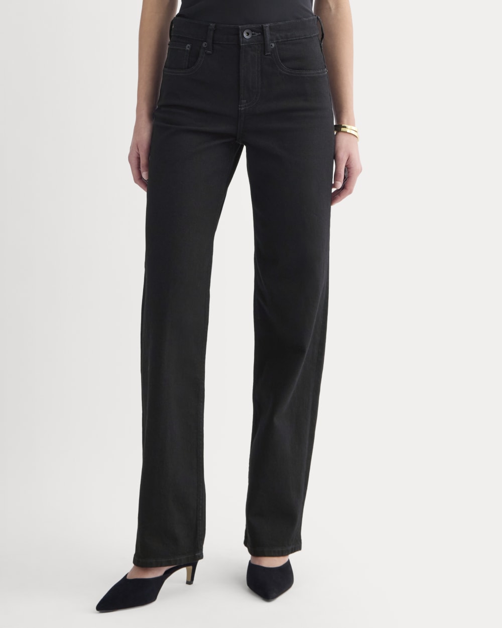 The Column Jean | Black | 31 Inseam - Image 3