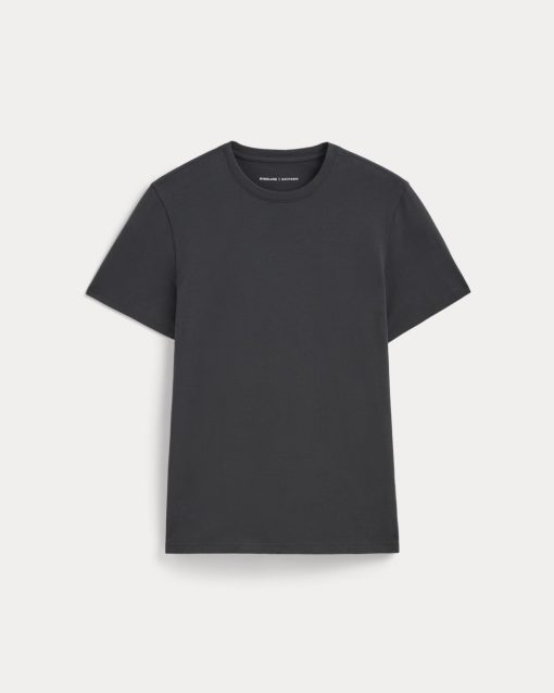 Alternative view of The Essential Organic Crew | Washed Black
