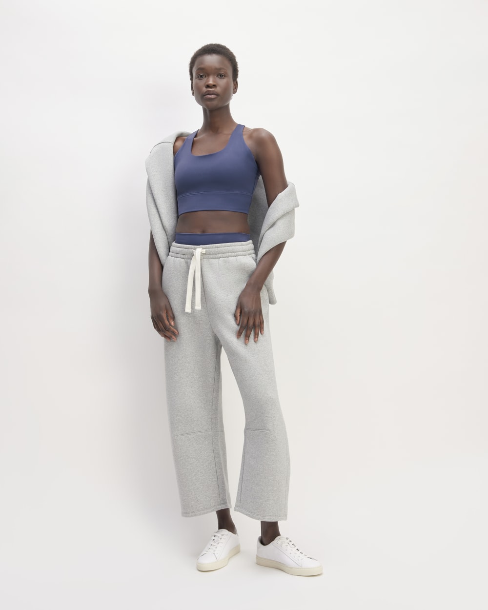 The Perform Longline Bra | Ocean Blue - Image 3