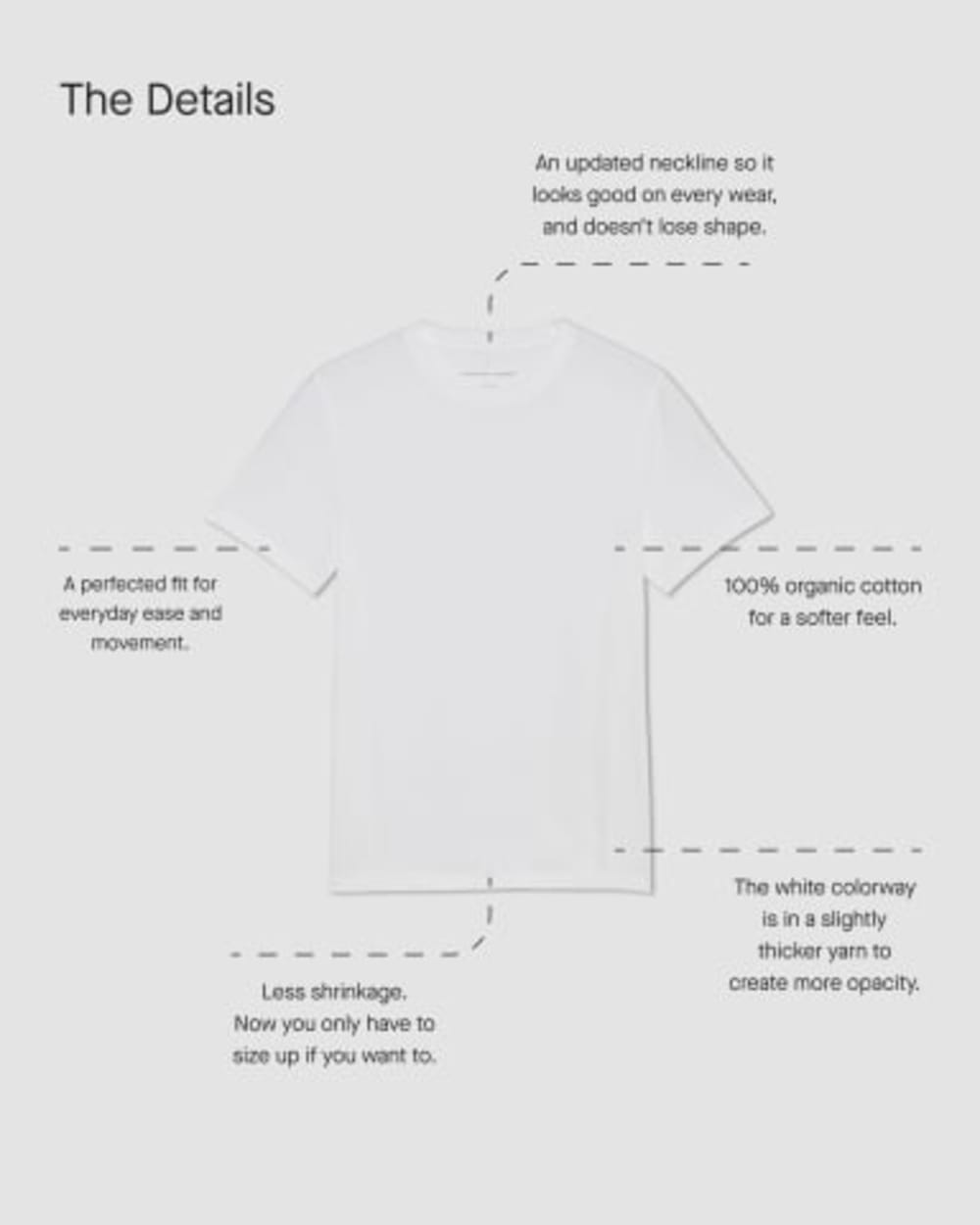 The Essential Organic Crew | Heather Deep Navy - Image 4