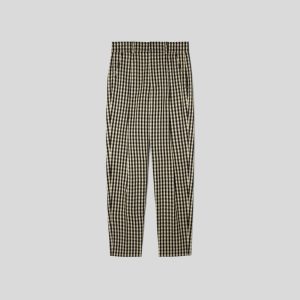 Alternative view of The Draper Tapered Pant in Buttersmooth | Khaki / Black