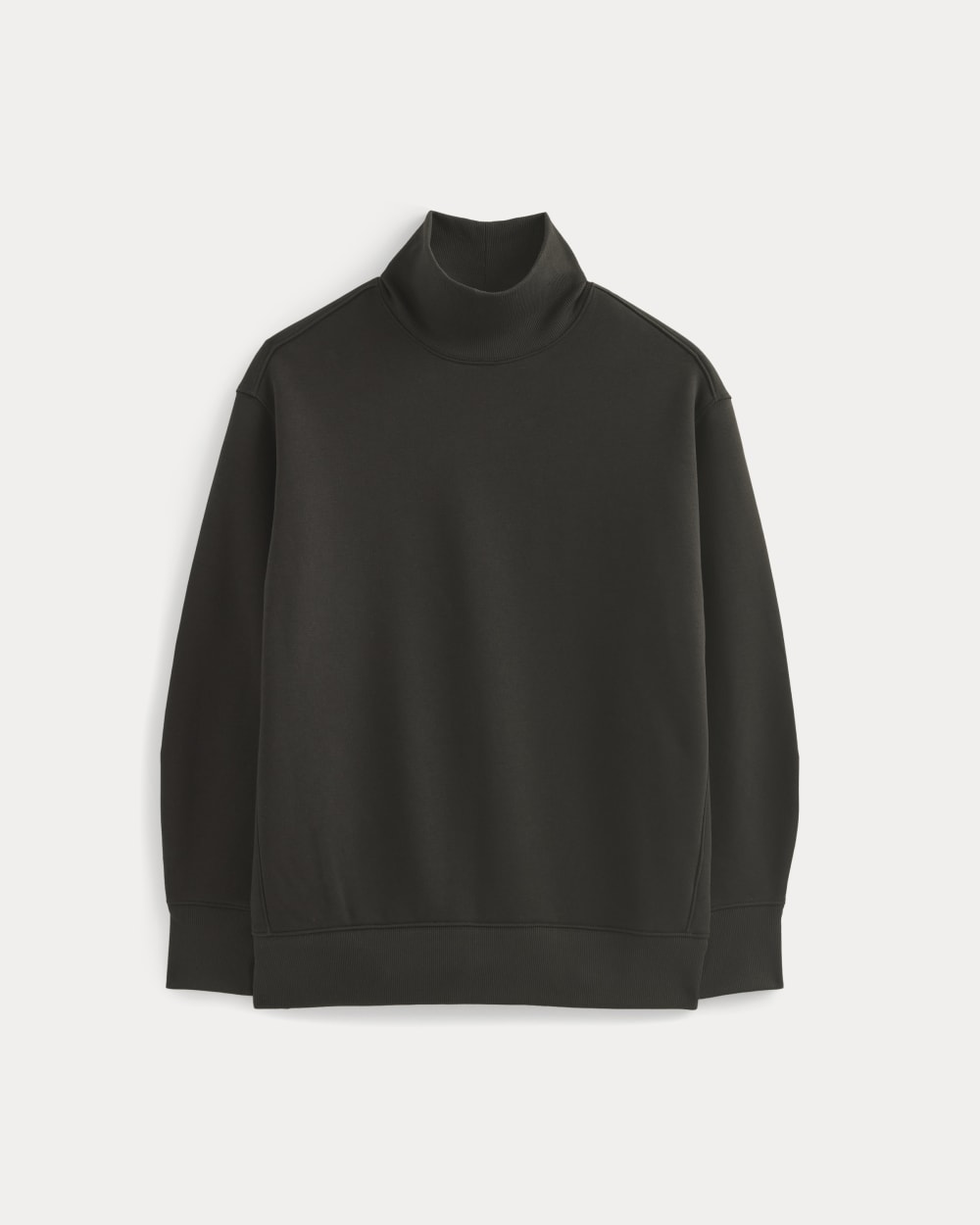 Luxe Fleece Turtleneck | Black - Image 2
