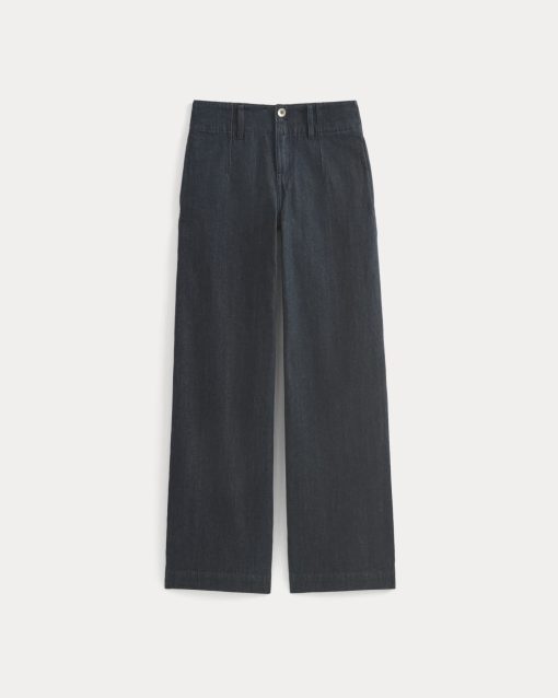 Alternative view of The Mid-Rise Trouser Jean | Tungsten Rinse