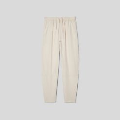 Alternative view of The Linen Pull-On Barrel Pant | Canvas