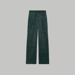Alternative view of The Corduroy Way-High® Drape Pant  | Evergreen