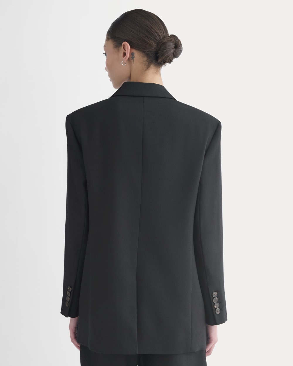 Blazer in Tailor Twill | Black - Image 5