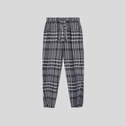 Alternative view of The Linen Pull-On Barrel Pant | Canvas Tan / Navy