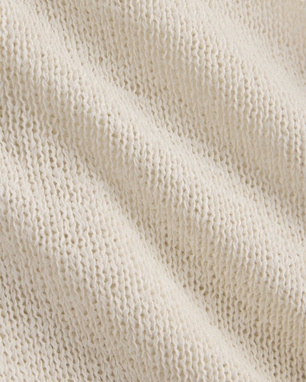 Button-Front Tank in Tape Yarn | Bone - Image 6