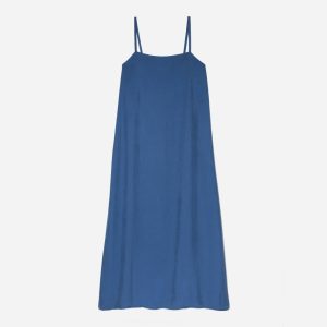 The Japanese GoWeave® Slip Dress | Deep Blue