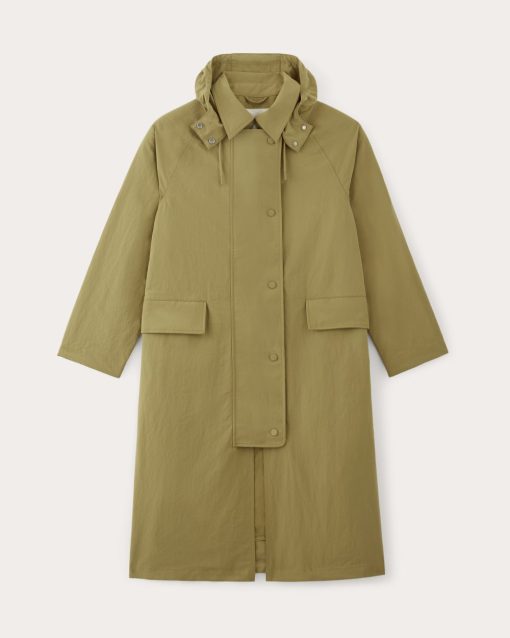 Alternative view of The Oversized Anorak | Fennel Seed