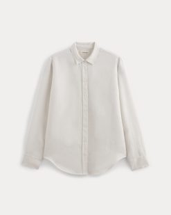 Alternative view of The Must-Have Shirt in Linen | Natural Chambray