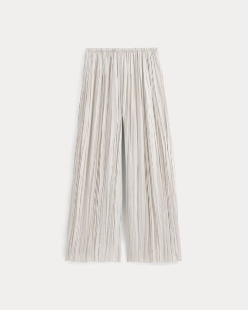 Alternative view of Crinkle Wide-Leg Pant | Birch