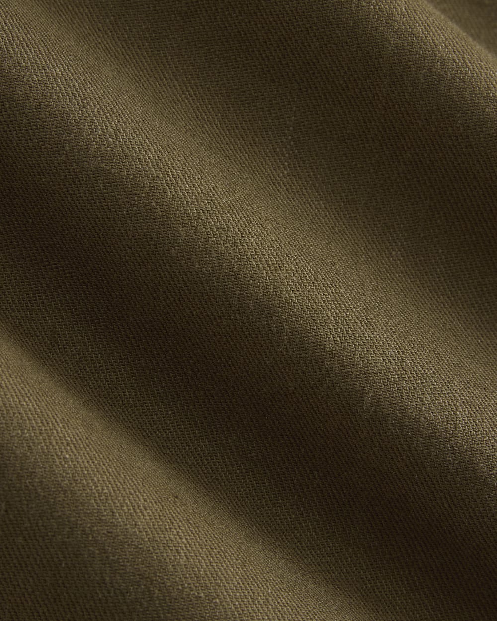 Wide-Leg Belted Pant in Stretch Linen | Beech | Regular - Image 6