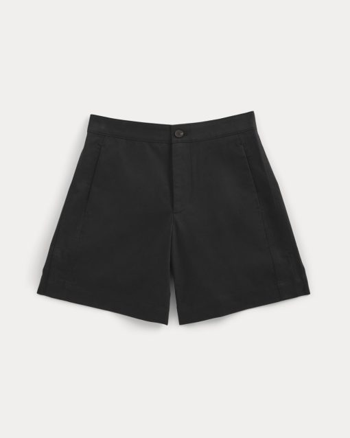 Alternative view of Side-Panel Tailored Short | Black