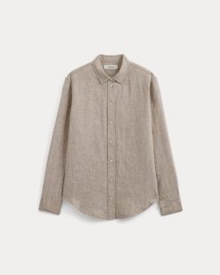 Alternative view of The Must-Have Shirt in Linen | Cornstalk Chambray