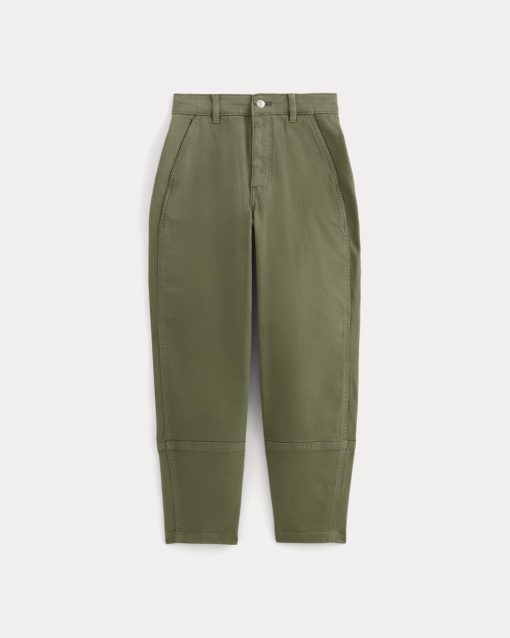 Alternative view of The Utility Barrel Pant | Kalamata | Regular