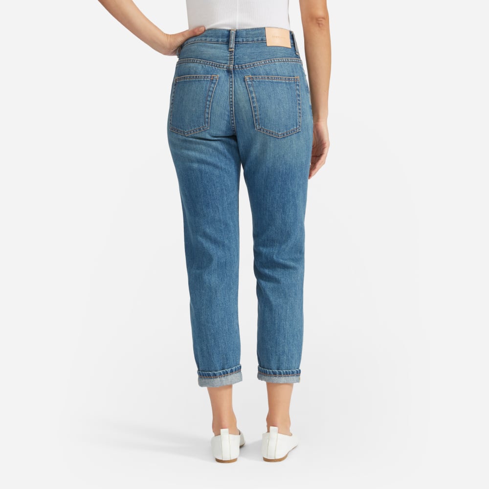 The Super-Soft Relaxed Jean | Mid Blue - Image 5