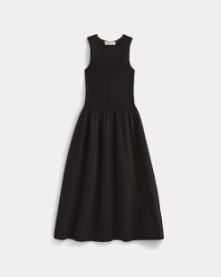 Alternative view of The Knit Crew Dress | Black