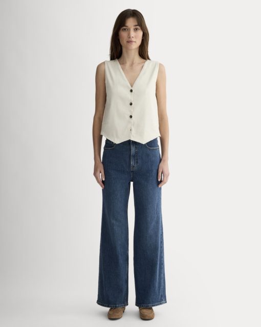 The Way-High® Sailor Jean |  Deep Blue | 29.5 Inseam