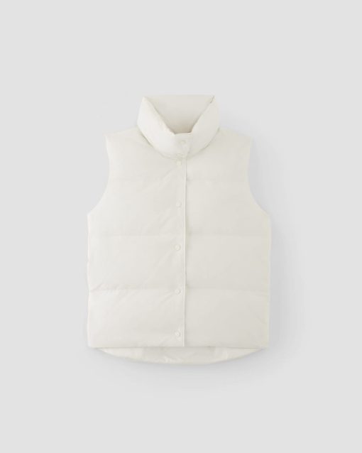 Alternative view of The Puffer Vest | Bone