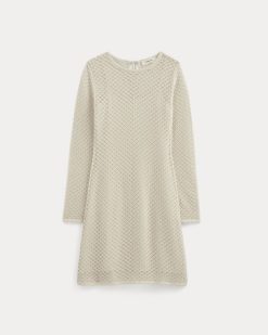 Alternative view of The Lace Knit Mini Dress | Birch