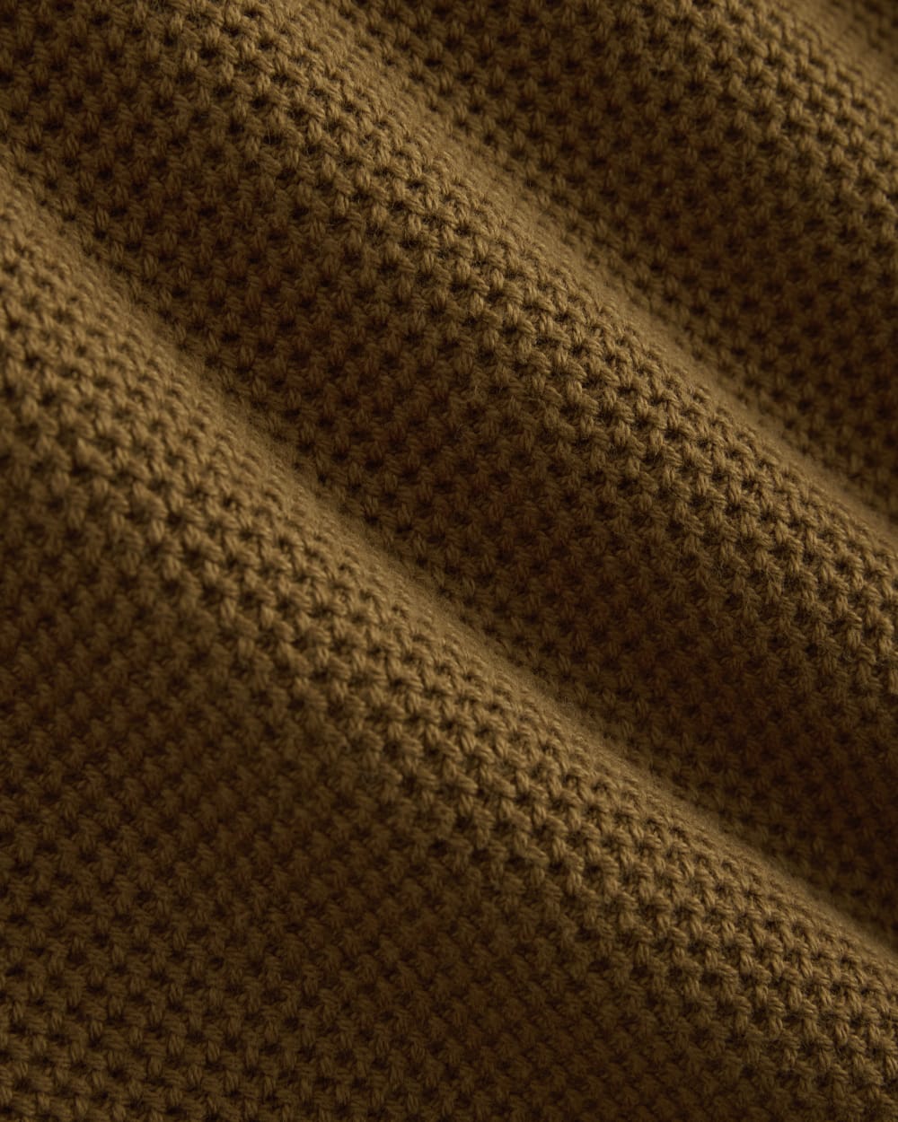 The Cotton Honeycomb Square Crew | Toffee - Image 6