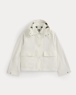 Alternative view of Re:Cycled Nylon Barrel Jacket | Bone