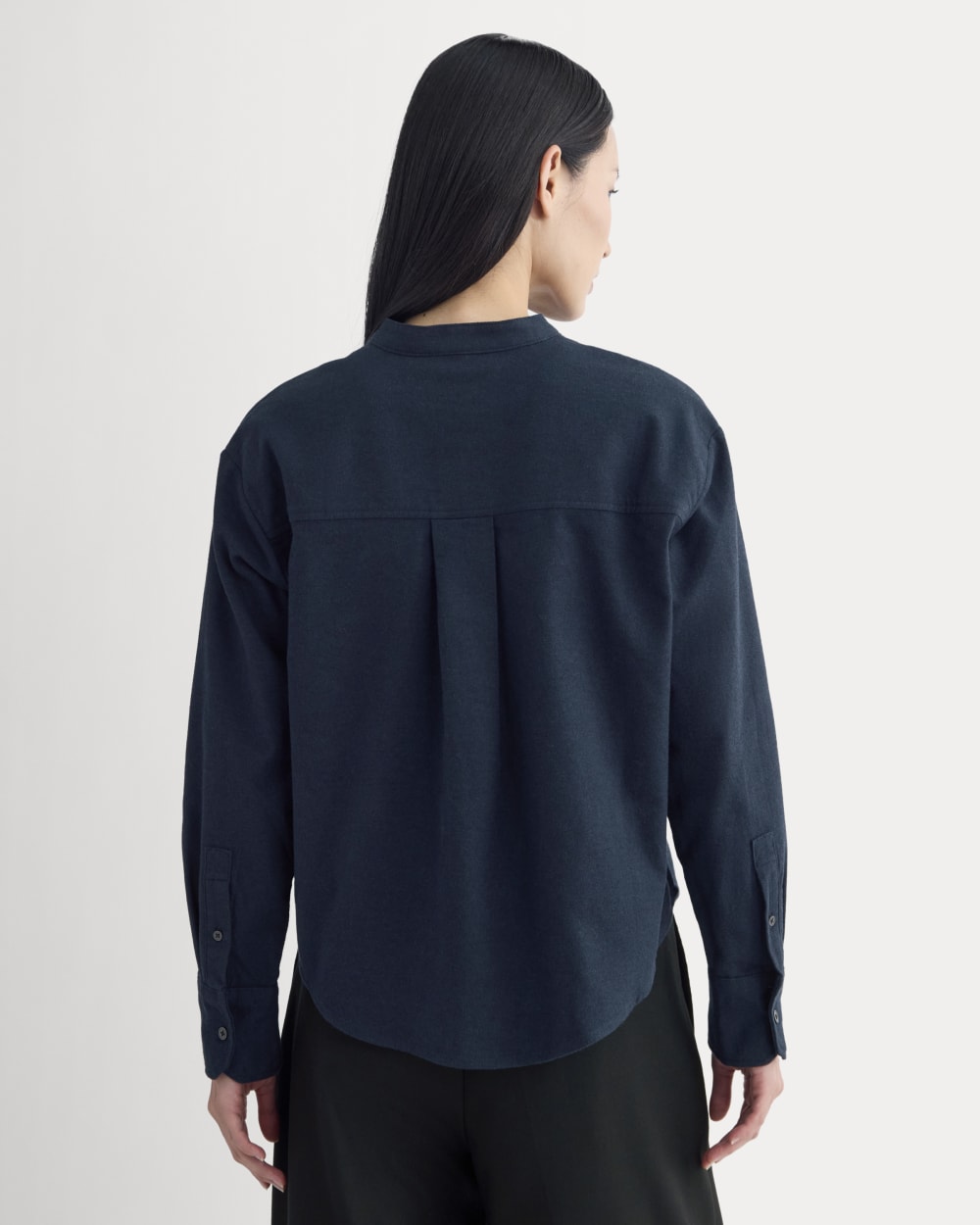 Flannel Shirt | Navy - Image 5