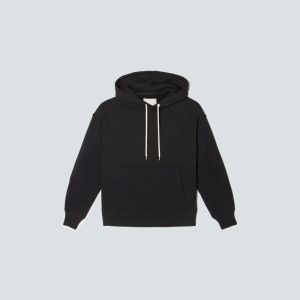 Alternative view of The Track Organic Cotton Popover | Black